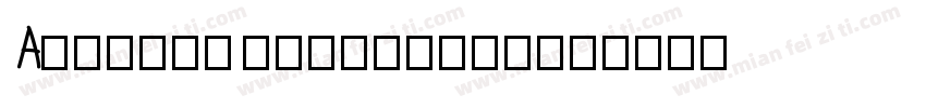 AKrobat extrablod字体转换